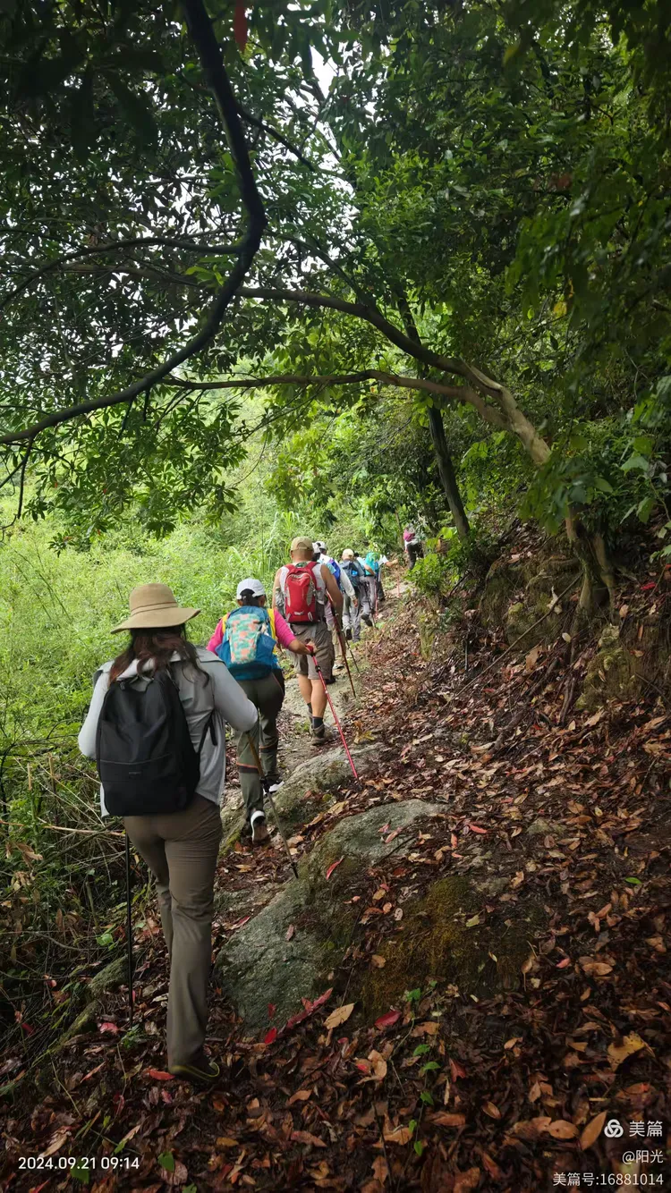 徒步汨罗玉池山~达摩岭